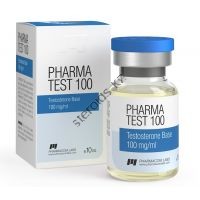 Суспензия тестостерона (PharmaTest 100 Base) PharmaCom Labs флакон 10 мл (100 мг/1 мл)