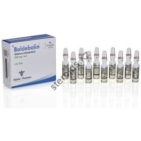 Болденон (Boldebolin) Alpha Pharma 10 ампул по 1мл (1амп 250 мг)