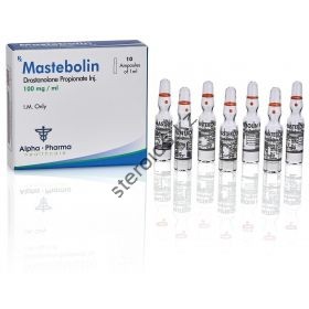 Мастерон (Mastebolin) Alpha Pharma 10 ампул по 1мл (1амп 100 мг)