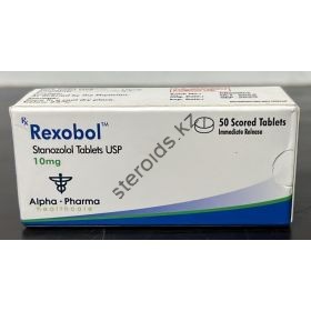Станозолол (Rexobol) Alpha Pharma 50 таблеток (1таб 10 мг)