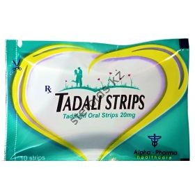 Сиалис Alpha-Pharma Tadali generic Tadalafil Oral Strips 10 таблеток