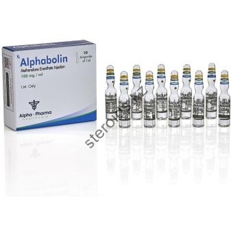 Примоболан (Alphabolin) Alpha Pharma 10 ампул по 1мл (1амп 100 мг) - Казахстан