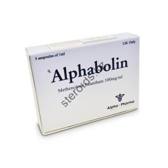 Примоболан (Alphabolin) Alpha Pharma 5 ампул по 1мл (1амп 100 мг) - Казахстан