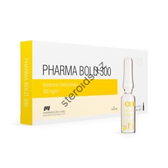 Болденон (PHARMABOLD 300) PharmaCom Labs 10 ампул по 1мл (1амп 300 мг) - Казахстан