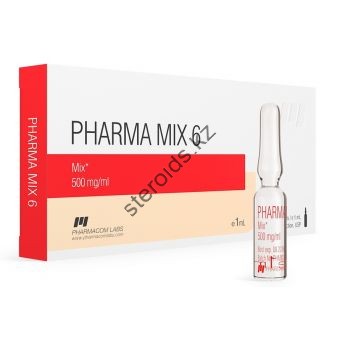 PharmaMix 6 PharmaCom 10 ампул по 1мл (1 мл 500 мг) - Казахстан