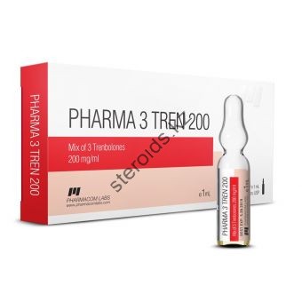 Три трен PharmaCom 10 ампул по 1 мл (1 мл 200 мг) - Казахстан