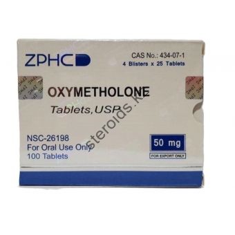 Оксиметолон ZPHC (Oxymetholone)  50 таблеток (1таб 50 мг) - Казахстан